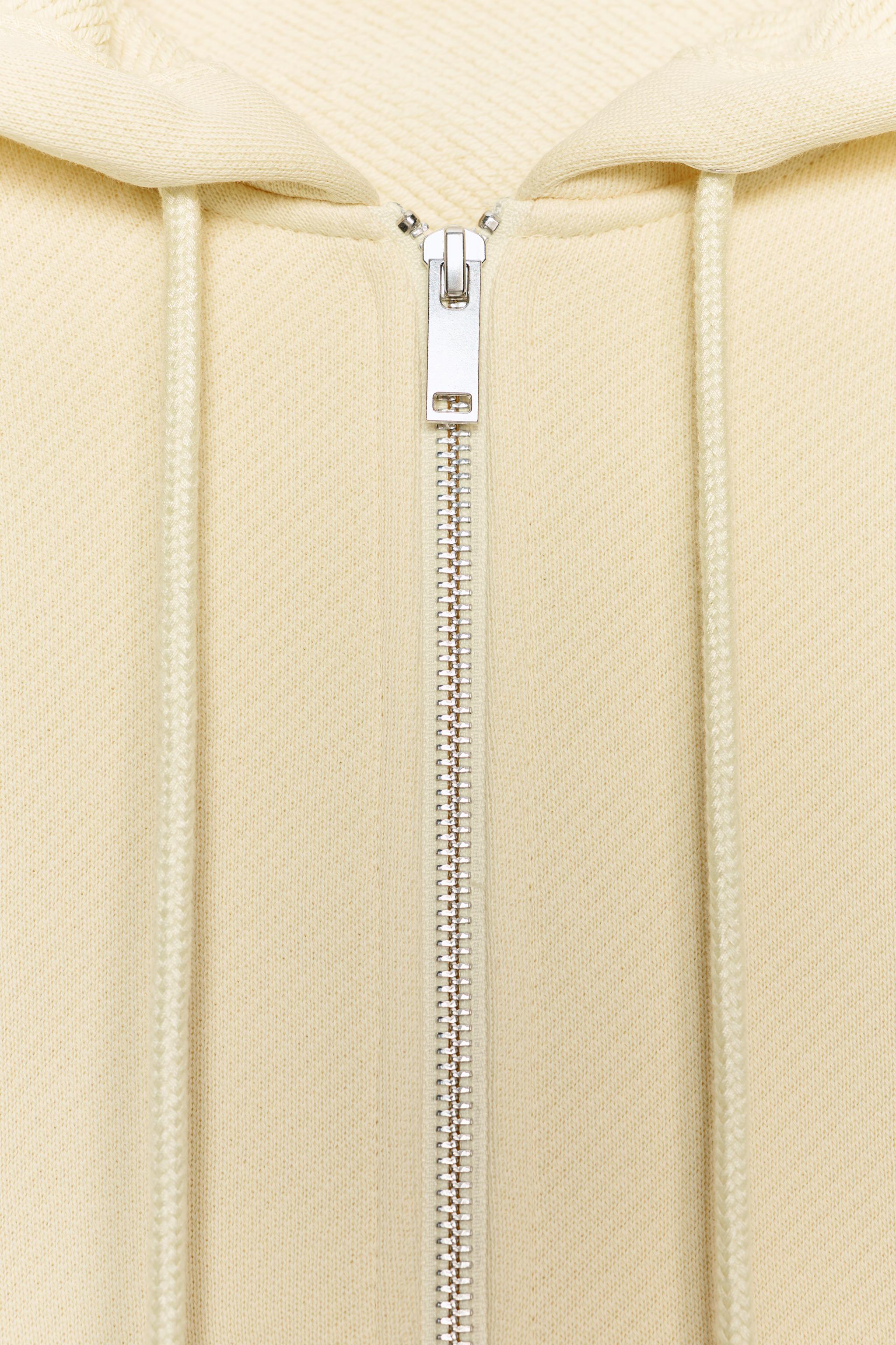 CROPPED HOODIE SWEATSHIRT